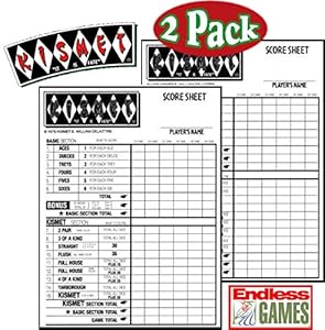 Amazon.com: Kismet Dice Poker Game of Modern Yacht Replacement ...