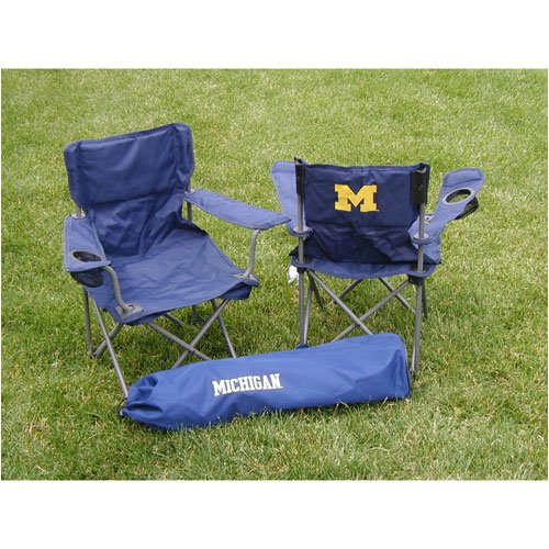 Michigan Wolverines NCAA Ultimate Junior Tailgate Chair by Rivalry Distributing