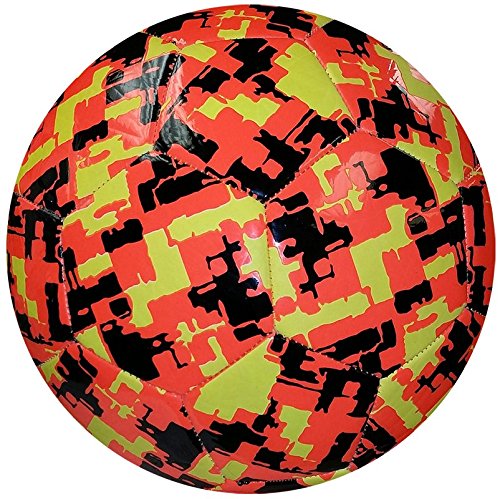 American Challenge Camo Hex Soccer Ball (Tangerine/Lemon/Black, 3)
