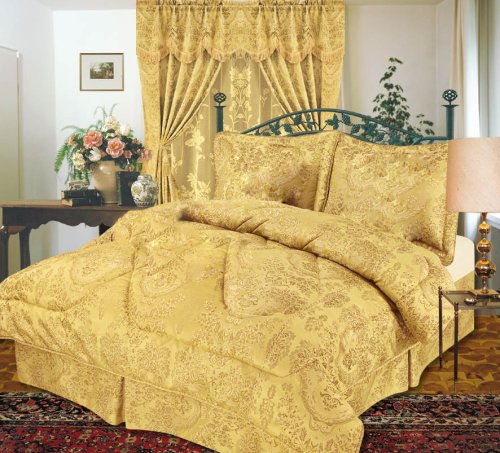 Emperor 4-Piece Jacquard Comforter Set