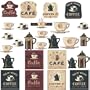 RoomMates RMK1254SCS Coffee House Peel & Stick Wall Decals
