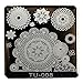 Willtoo 2016 Hot Sell Pattern DIY Nail Art Image Stamp Stamping Plates Manicure Template 08