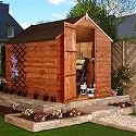 BillyOh Budget Overlap 4' x 6' Store Shed