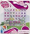 My Little Pony Girls 24 Pair Sticker Earrings