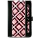 Limited Edition Pink Plaid Protective Slim and Durable Professional Faux Leather Executive Portfolio Cover Carrying Case with Memory Card Slots For Amazon Kindle Fire Full Color 7