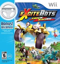 ExciteBots: Trick Racing with Wii Wheel Bundle