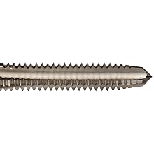 Union Butterfield 1500OV(UNC) High-Speed Steel Hand Tap, Uncoated (Bright) Finish, Round Shank with Square End, Plug Chamfer