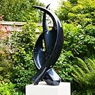 Modern Tranquility Abstract Garden Sculpture - Large Statues