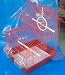 Shanghai Bird Cage Budgie Canary Finch On 2 Levels in Blue, White or Red