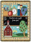 Teachers Are A Gift Tapestry Throw Blanket