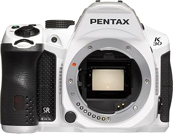 Pentax K-30 Weather-Sealed 16 MP CMOS Digital SLR (White, Body Only)
