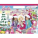 holiday style barbie big coloring book