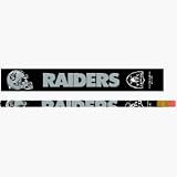 Oakland Raiders Pencil with Eraser 12 Pack