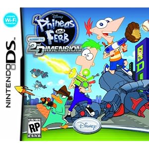 Phineas and Ferb: Across the 2nd Dimension Video Game for Nintendo DS