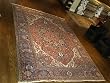 Handmade Antique Persian Heriz Rug 9'x12'
