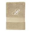 Fieldcrest Classic Monogrammed Bath Towel- Wood Ash(B)