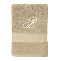 Fieldcrest® Classic Monogrammed Bath Towels - Wood Ash