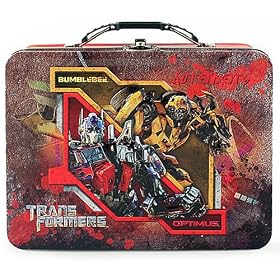Transformers Tin Lunch Box [Red - Optimus]