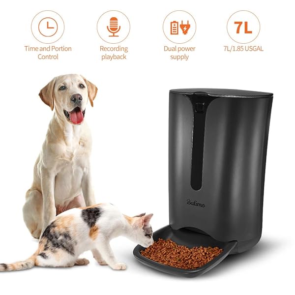 Balimo Automatic Smart Pet Feeder For Cat And Dog Food Dispenser