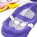 KF Baby Non-Skid Baby Girl Shoe Socks, 6 Pairs, for 12-24 Months