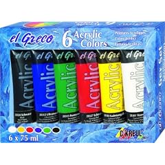 El Greco 28260 - Acrylfarben 6er Set
