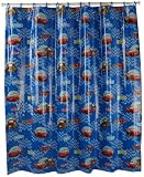 Cars Vinyl Shower Curtain and Hook Set
