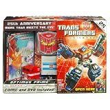  : Transformers Universe GI Series Optimus Prime 25th Anniversary Pack with DVD