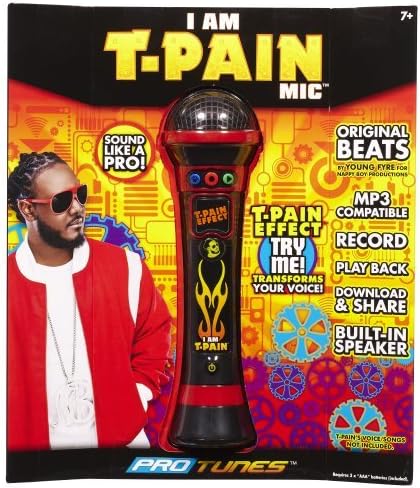 ProTunes I Am T-Pain Mic - Red by ProTunes
