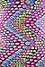 MadSportsStuff Girls Gymnastics Leotard - Tank with Keyhole (Dotted Chevron, Youth 10-12)