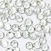 LOVEKITTY - Clear - 1000pc 4mm Flat Back Rhinestones Round 14 Cut 4mm (16ss) -- by lovekitty