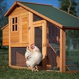 Habitats Deluxe Chicken Coop Material - Wood