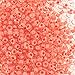 Miyuki Round Seed Bead Size 8/0 22g Coral Lined Crystal