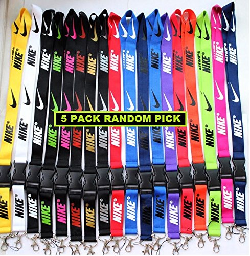 *NEW* Colors Sport Lanyards (5 Pack) Random Colors