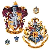 RoomMates RMK1551GM Harry Potter Crest Peel and Stick Giant Wall Decal