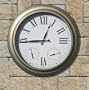 Outdoor Atomic Clock,thermometer, and Hydrometer