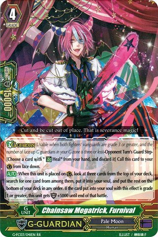Cardfight!! Vanguard TCG - Chainsaw Megatrick, Furnival (G-FC03/041) - Fighter's Collection 2016