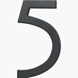 Signs: Hy-Ko Prod. FM-6/5 Satin Black Number