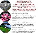 The Guerilla Marketing, Building Effective Lead Capture Web Pages, Affiliate Marketing for Soccer Uniforms Businesses