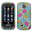 Rose Garden Snap-On Protector Case Phone Cover for Samsung Reality Verizon