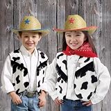 Cow Print Vest (1) Party Supplies