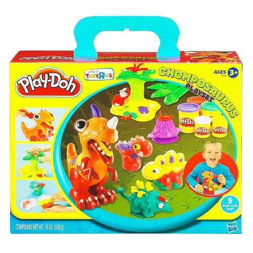 play doh de dinosaurios