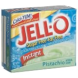 Jell-O Sugar-Free Instant Pudding and Pie Filling, Pistachio, 1-Ounce Boxes (Pack of 24)