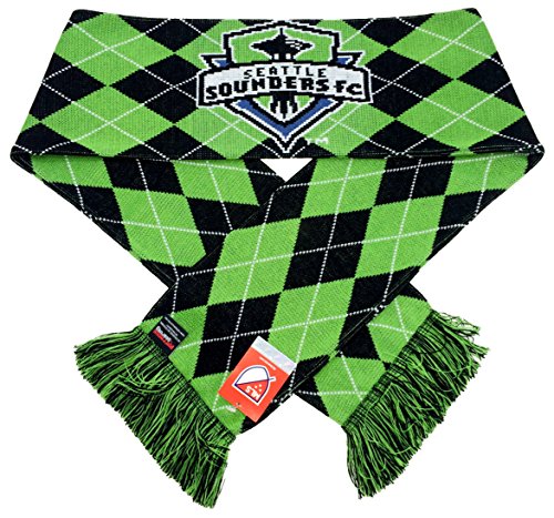 Seattle Sounders FC MLS Scarf - Argyle Scarf