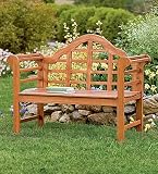 Lutyens Eucalyptus English Garden Bench - Green