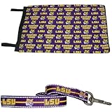 IMAGE OF LSU Tigers Roll-Up Bed & Dog Lead
