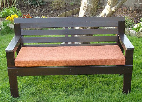 Garden Bench Cushion – 48″ x 18″ x 3″ Terracotta