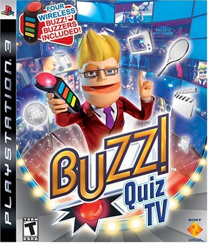 Childrens Toyshop  Video Games : Buzz! Quiz TV Bundle