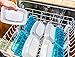 Meal Prepster 1-Compartment Food Prep Containers - FDA Approved √ - Reusable, Microwavable, BPA-Free Food Storage Container Sets (28 OZ) (7-pack, Clear / Blue Lid)