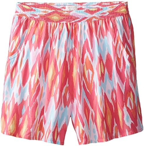 The Children's Place Big Girls' Printed Culotte, Fun Pink, Large/10/12