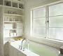 36" x 6.5 ft. Decorative Static Cling Window Film - Crackled Glass